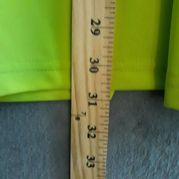 Black Tip T Shirt Men Large Neon Yellow Long Sleeve Sport Gill - Picture 8 of 10